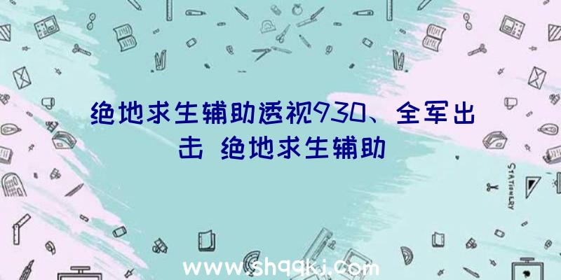 绝地求生辅助透视930、全军出击